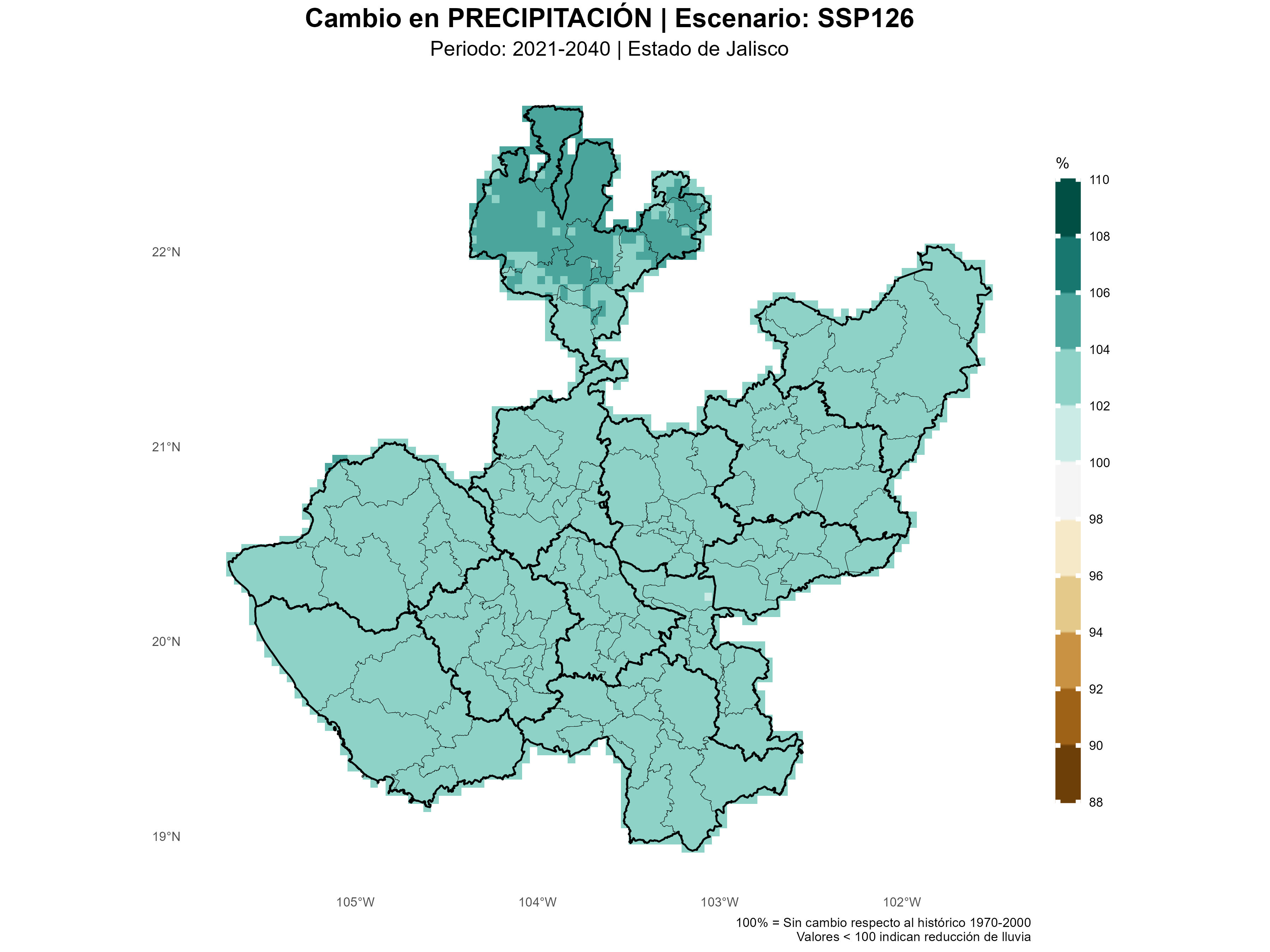 SSP126 • 2021–2040