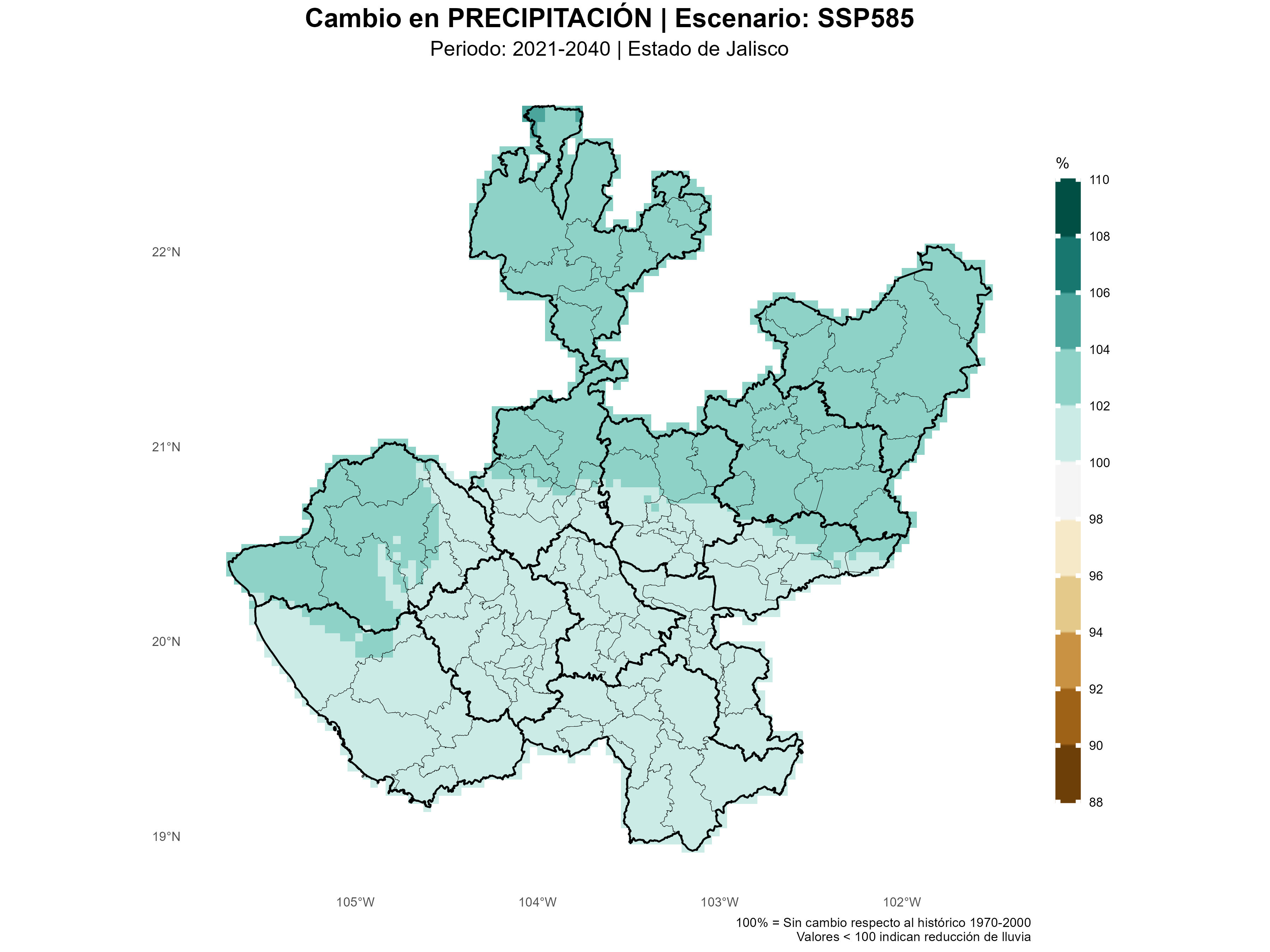 SSP585 • 2021–2040