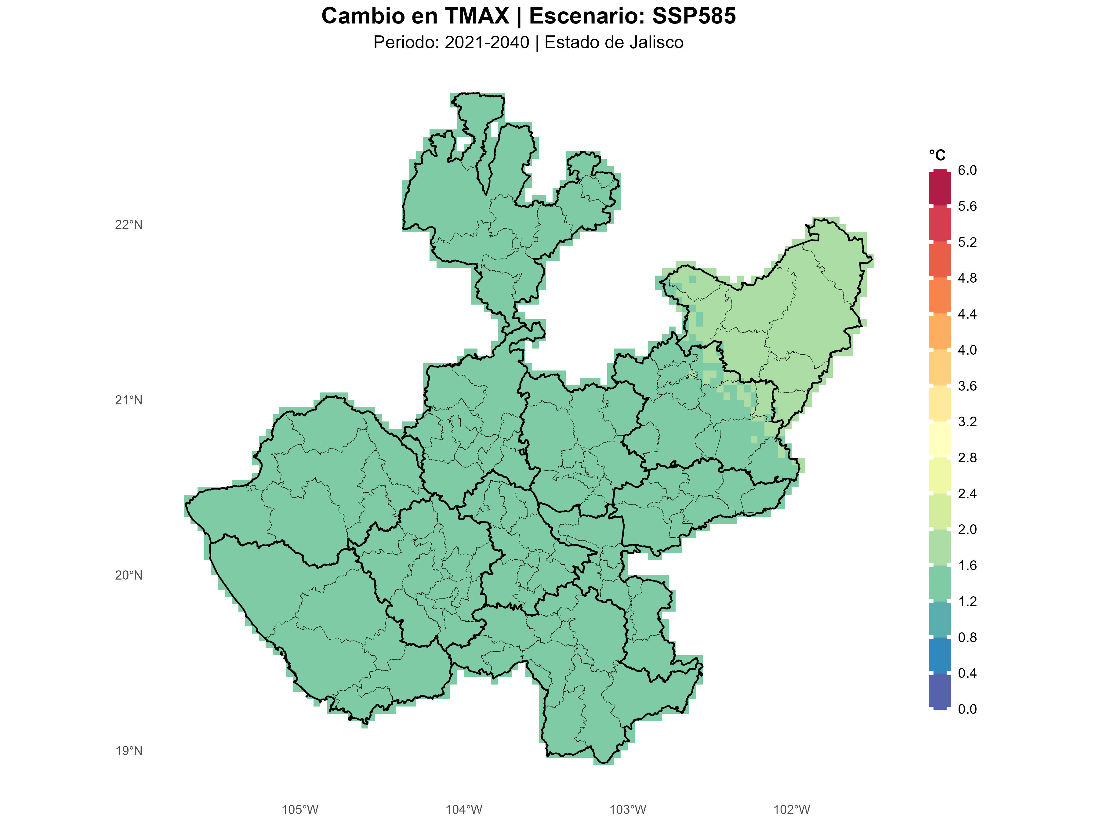 SSP585 • 2021–2040